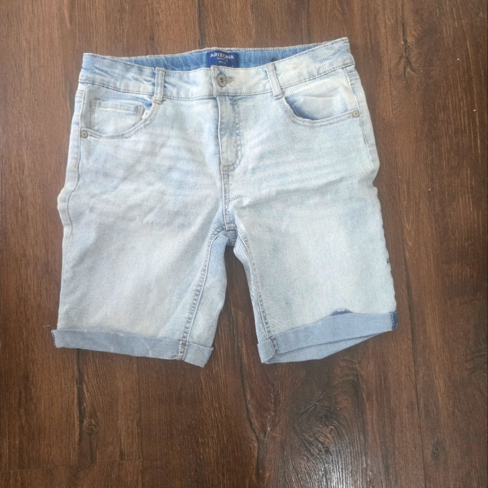 Arizona Jean Company Light Blue Girls Shorts
